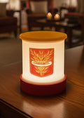 Lithophane Lampe mit Familienwappen