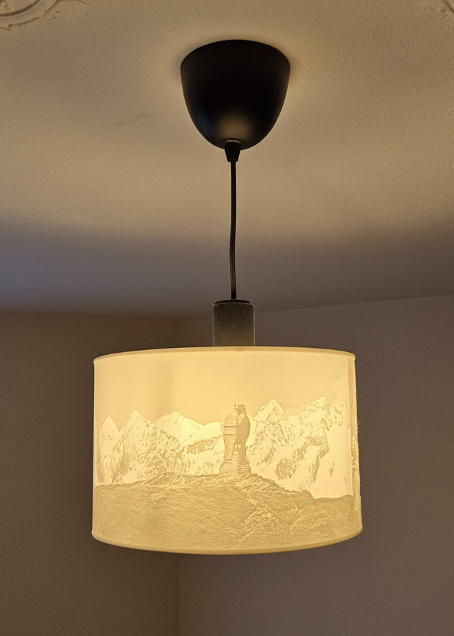 Lithophane Lampe mit Foto Simploadler